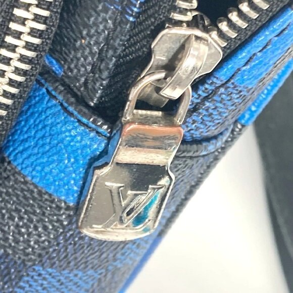LOUIS VUITTON N40067 Damier Graphite Pixel Avenue sling Bag Shoulder body bag - Picture 12 of 16